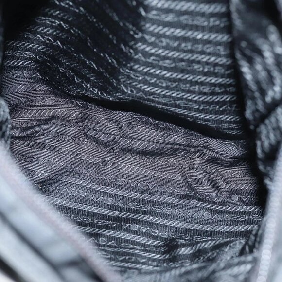 PRADA Shoulder Bag Nylon Black Auth 72842 - Picture 10 of 16